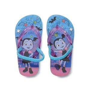 Disney Vampirina Toddler Girls Flip Flops Size 9/10